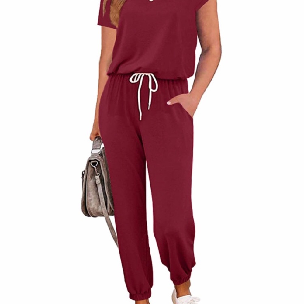 Women's Jumpsuit Romper Casual Summer Short Sleeve Off Shoulder